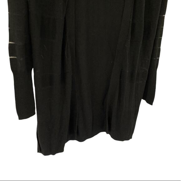 Mossimo Supply Co Black Open Front Knit Cardigan - Picture 3 of 6